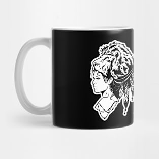 Brave & Strong Motivational Quote Mug